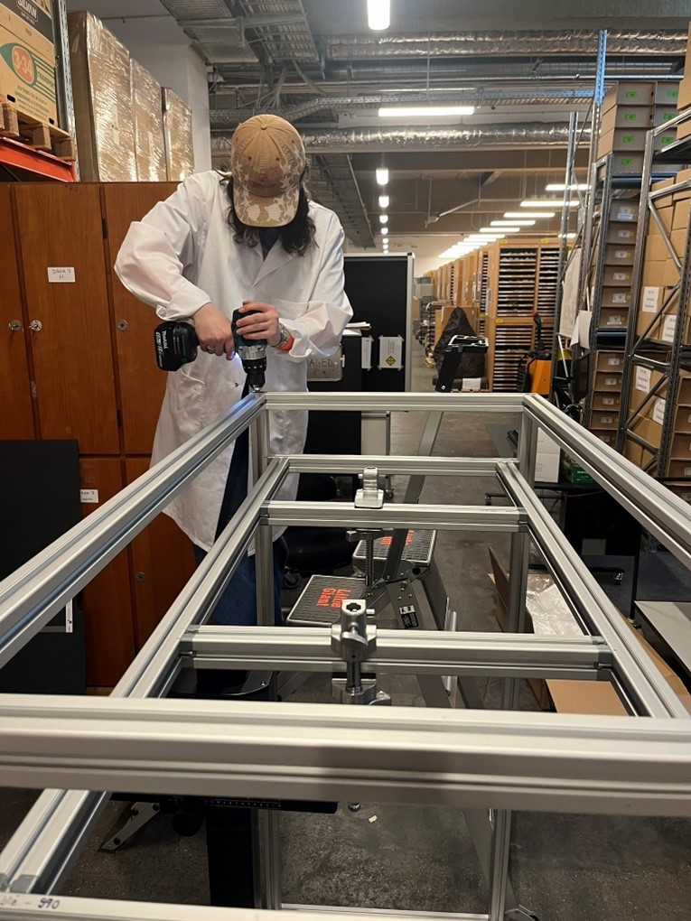 digitiser drilling to make workstation